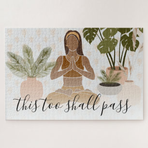 This Too Shall Pass Yoga Botanical
