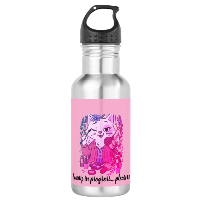 This Water Won't Fix My Eyliner Edelstahlflasche (Vorderseite)