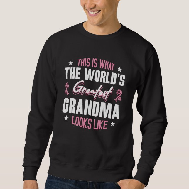This What Greatest Grandmom Looks Like Mom Mother' Sweatshirt (Vorderseite)