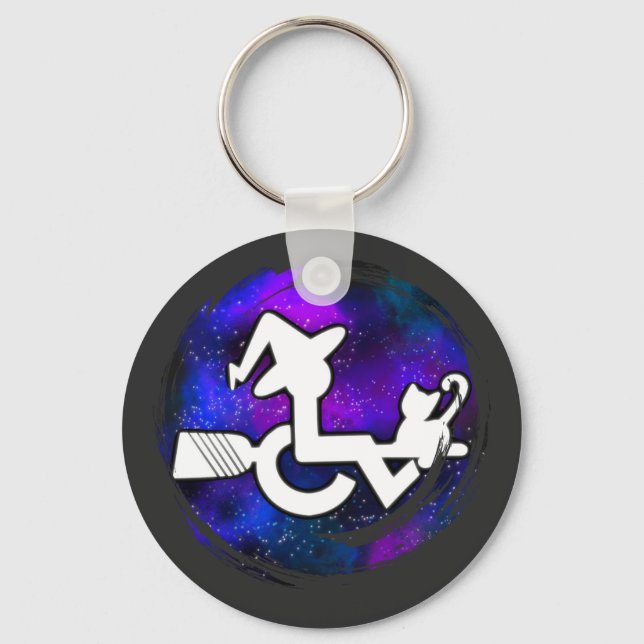 This Witch is Mobile Schlüsselanhänger (Vorderseite)