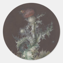 Thistle mit Insekten 1755 Johann C. Dietzsch