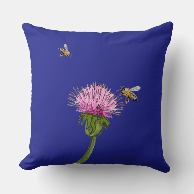 Thistle pillow kissen (Vorderseite)