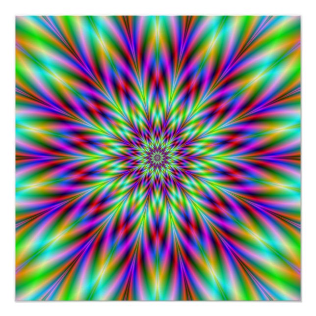 Thistle Star The Zazzle Perfect Poster (Vorderseite)