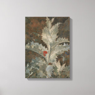 Thistle (von John Crome) Leinwanddruck