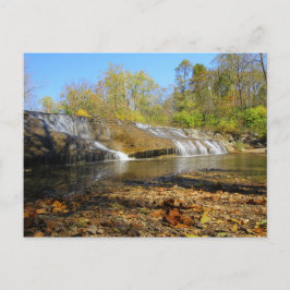 Thistlewaite Falls, Richmond, Indiana Postkarte
