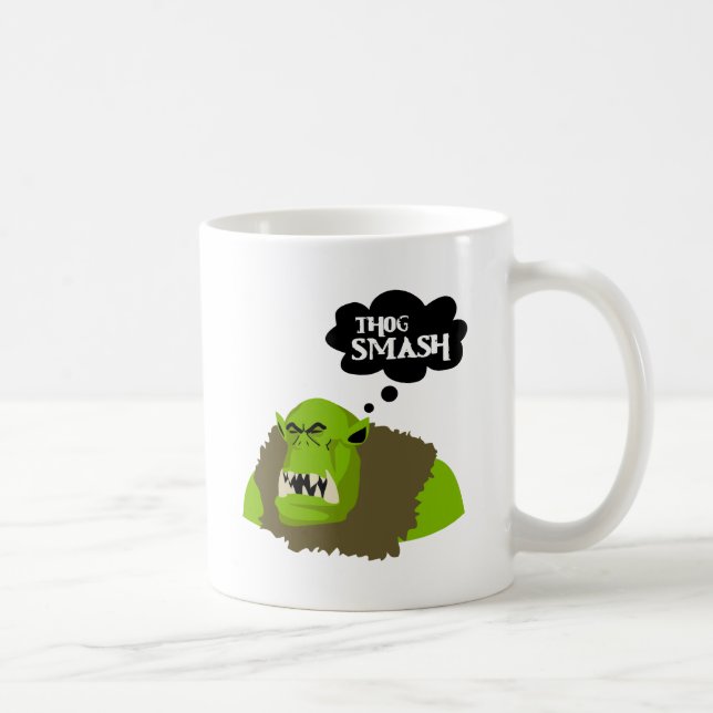 Thog Zertrümmern Kaffeetasse (Rechts)