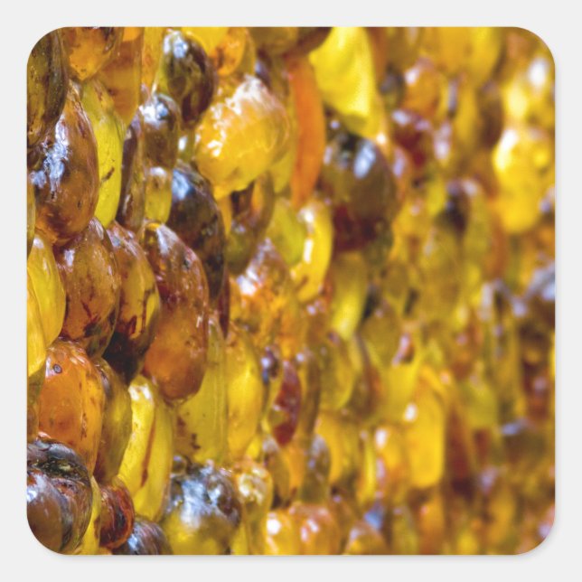 Thomas 2 quadratischer aufkleber (Vorderseite)