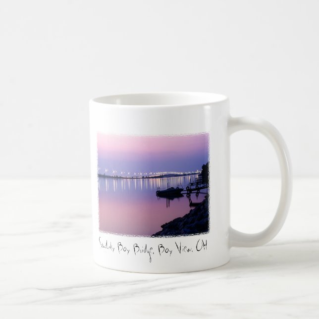 Thomas Alva Edison Denkmal-Brücke Kaffeetasse (Rechts)
