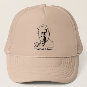 Thomas Alva Edison - Hut Truckerkappe