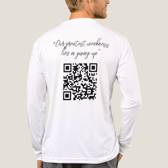 Thomas Alva Edison Tri-Blend Shirt (Rückseite)