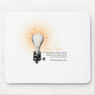 Thomas Alva Edison Zitat Mousepad