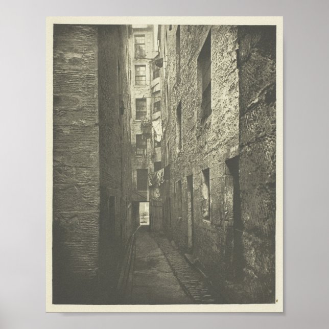 Thomas Annan Nah No. 148 High Street Foto 1868 Poster (Vorne)