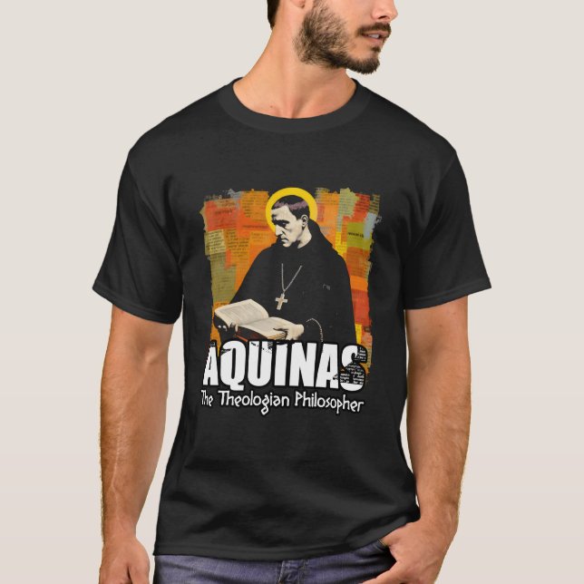 Thomas Aquinas Philosopher T-Shirt (Vorderseite)