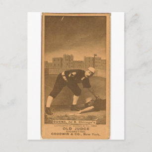 Thomas Burns, Chicago White Stockings Postkarte