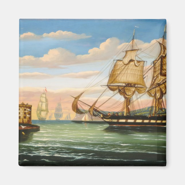 Thomas Chambers Bay of New York Magnet (Vorne)