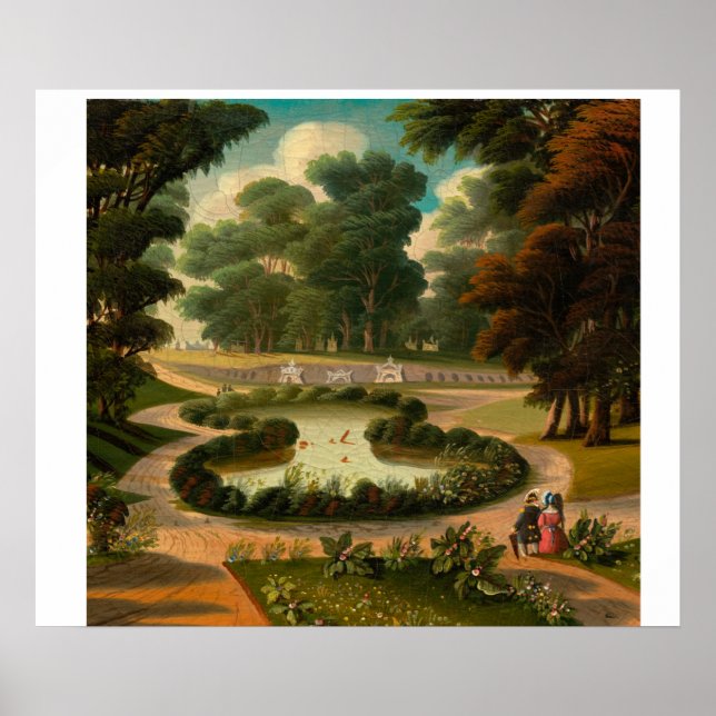 Thomas Chambers Mount Auburn Poster (Vorne)