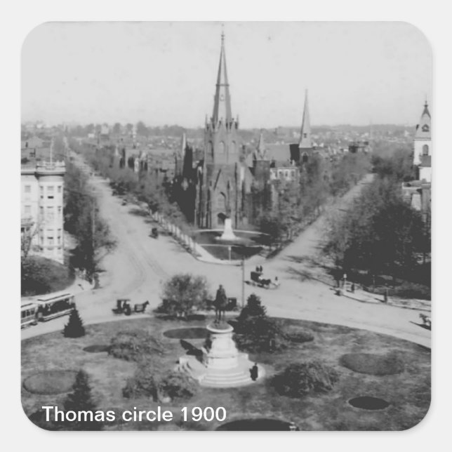 Thomas circle 1900 Sticker (Vorderseite)