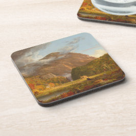 Thomas Cole Ausblick auf den Bergpass Getränkeuntersetzer