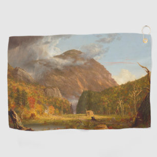 Thomas Cole Ausblick auf den Bergpass Golfhandtuch