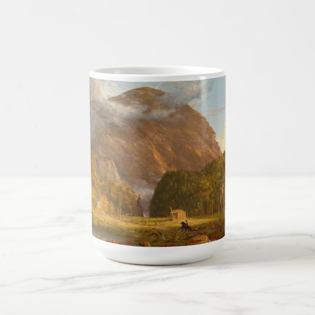 Thomas Cole Ausblick auf den Bergpass Kaffeetasse (Mittel)