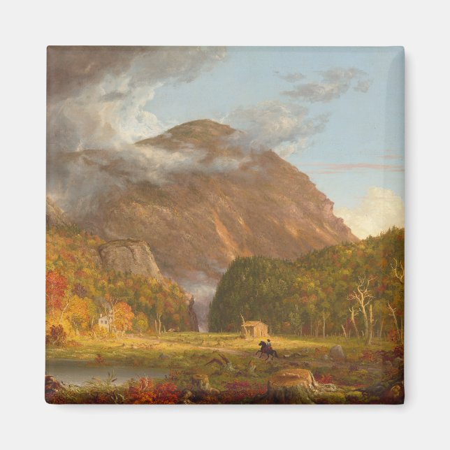 Thomas Cole Ausblick auf den Bergpass Magnet (Vorne)