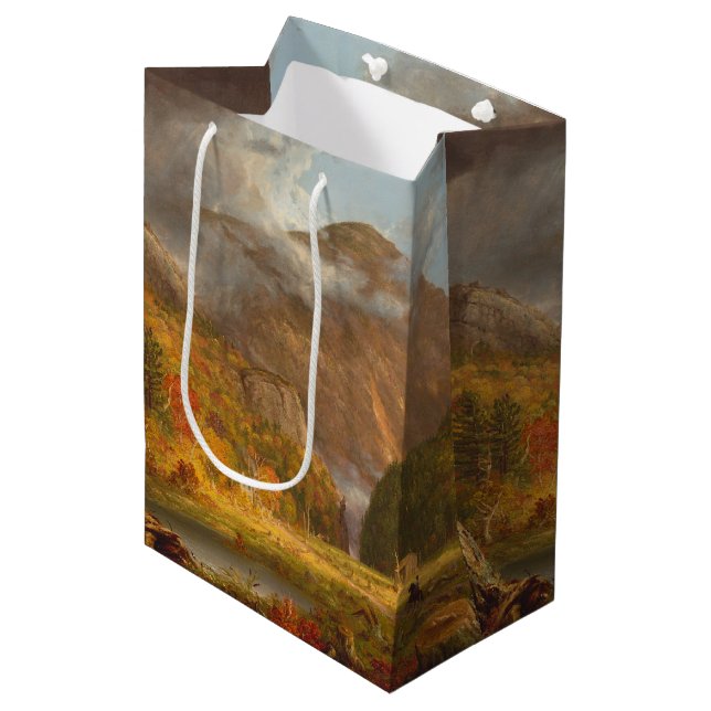 Thomas Cole Ausblick auf den Bergpass Mittlere Geschenktüte (Vorderseite Schrägansicht)