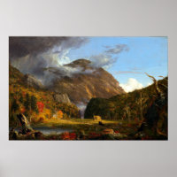 Thomas Cole Ausblick auf den Bergpass
