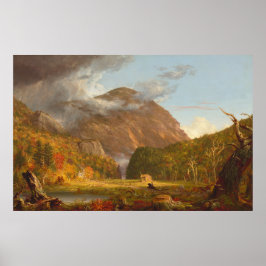 Thomas Cole Ausblick auf den Bergpass Poster