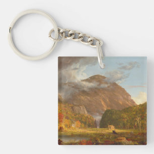 Thomas Cole Ausblick auf den Bergpass Schlüsselanhänger