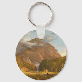 Thomas Cole Ausblick auf den Bergpass Schlüsselanhänger