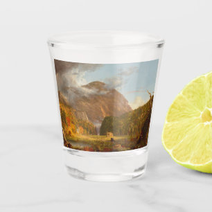 Thomas Cole Ausblick auf den Bergpass Schnapsglas