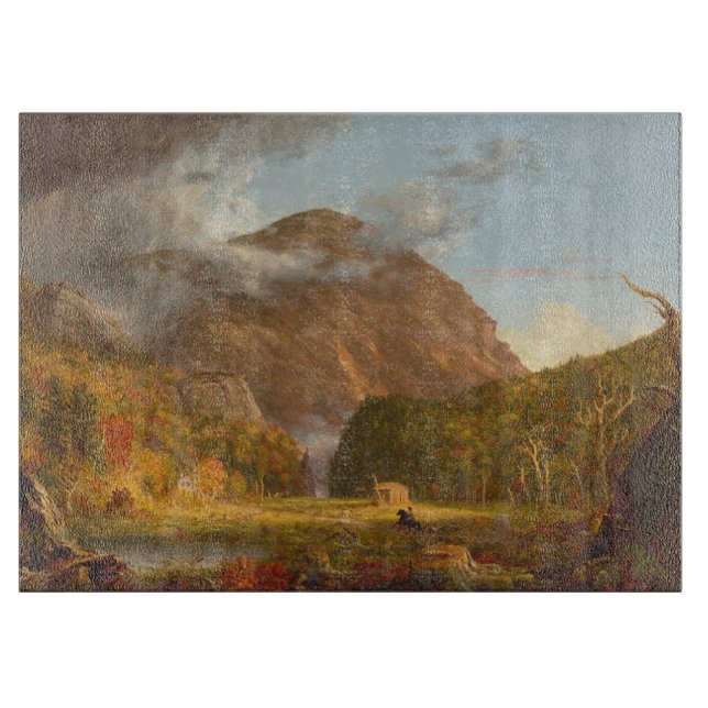 Thomas Cole Ausblick auf den Bergpass Schneidebrett (Vorderseite)