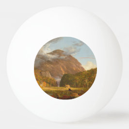 Thomas Cole Ausblick auf den Bergpass Tischtennisball