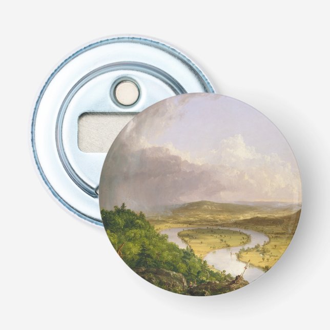 Thomas Cole der Oxbow Der Connecticut-Fluss Flaschenöffner (Vorderseite)