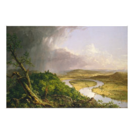 Thomas Cole der Oxbow Der Connecticut-Fluss Fotodruck