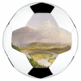 Thomas Cole der Oxbow Der Connecticut-Fluss Fußball
