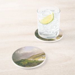 Thomas Cole der Oxbow Der Connecticut-Fluss Getränkeuntersetzer