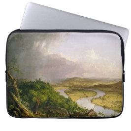 Thomas Cole der Oxbow Der Connecticut-Fluss Laptopschutzhülle