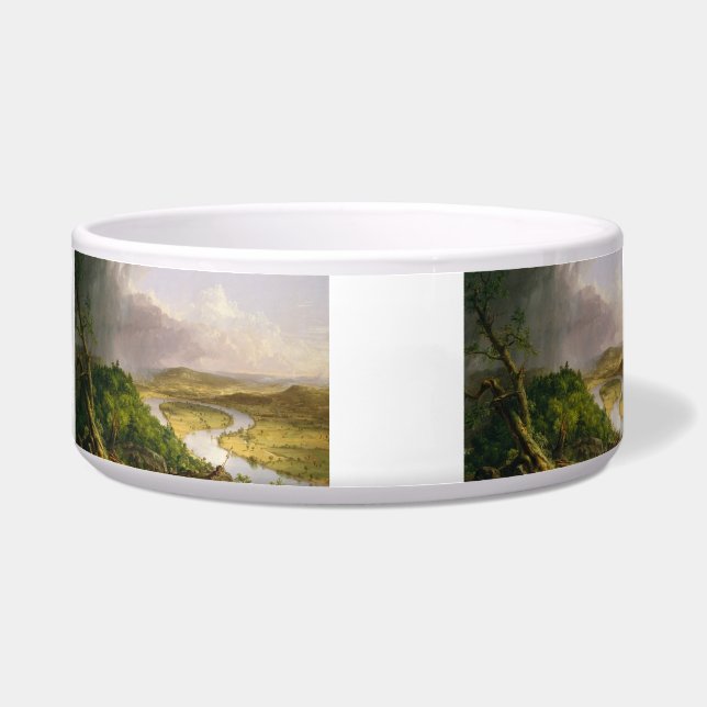 Thomas Cole der Oxbow Der Connecticut-Fluss Napf (Links)