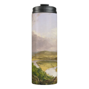 Thomas Cole der Oxbow Der Connecticut-Fluss Thermosbecher