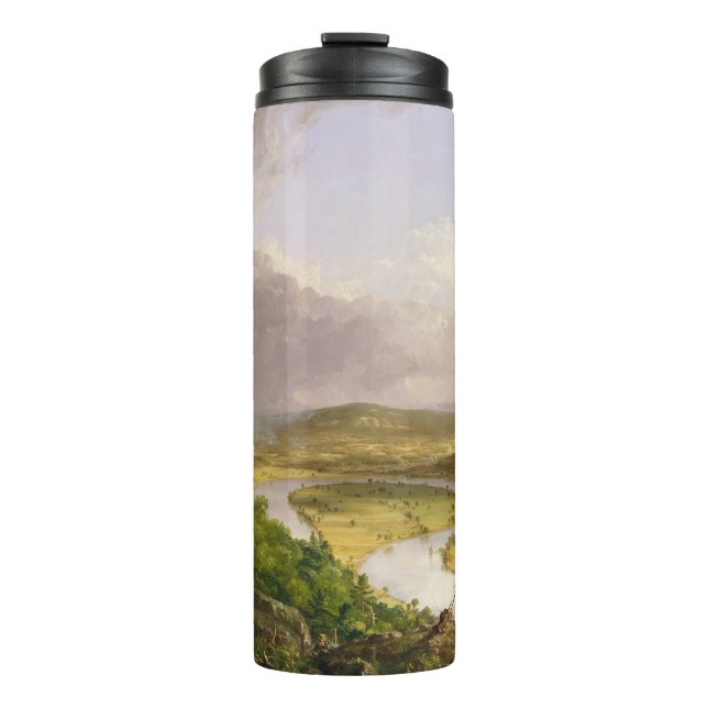 Thomas Cole der Oxbow Der Connecticut-Fluss Thermosbecher (Vorderseite)