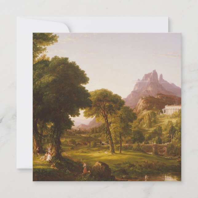 Thomas Cole Dream of Arcadia (Vorderseite)
