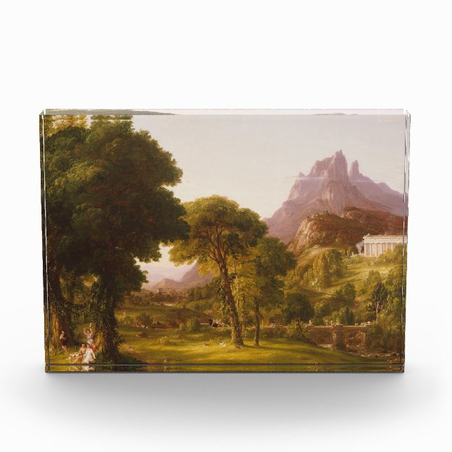 Thomas Cole Dream of Arcadia Fotoblock (Vorderseite)