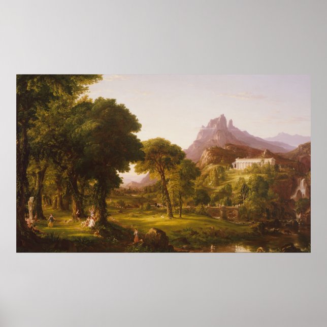 Thomas Cole Dream of Arcadia Poster (Vorne)