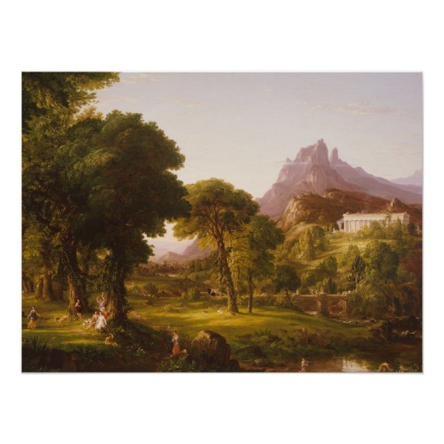 Thomas Cole Dream of Arcadia Poster (Vorderseite)