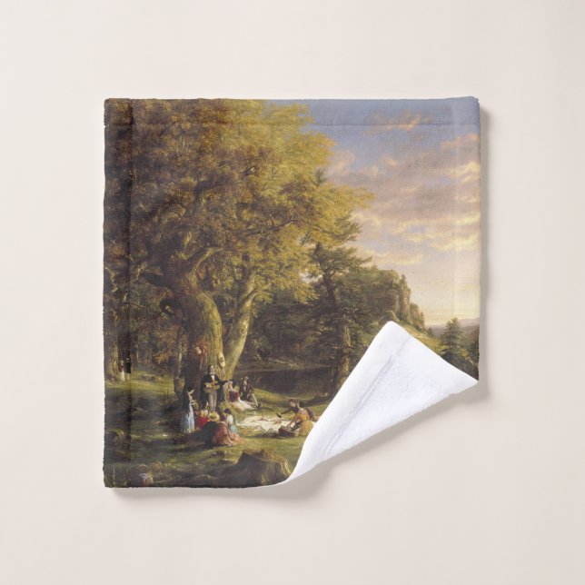Thomas Cole Le Pic-Nic (Gant de toilette)
