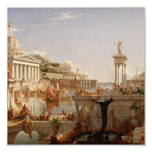 Thomas Cole Perfection The Course of the Empire Fotodruck (Vorne)