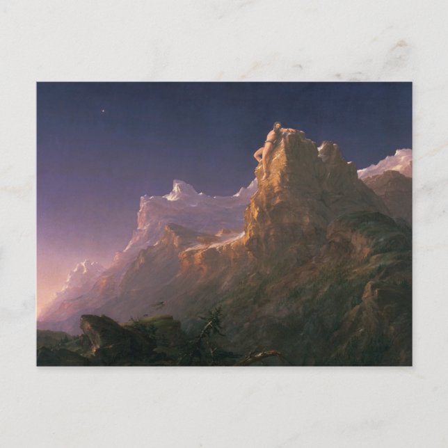Thomas Cole - Prometheus Bound Postkarte (Vorderseite)