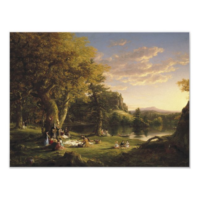 Thomas Cole - The Pic-Nic Fotodruck (Vorne)