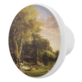 Thomas Cole The Pic-Nic Keramikknauf